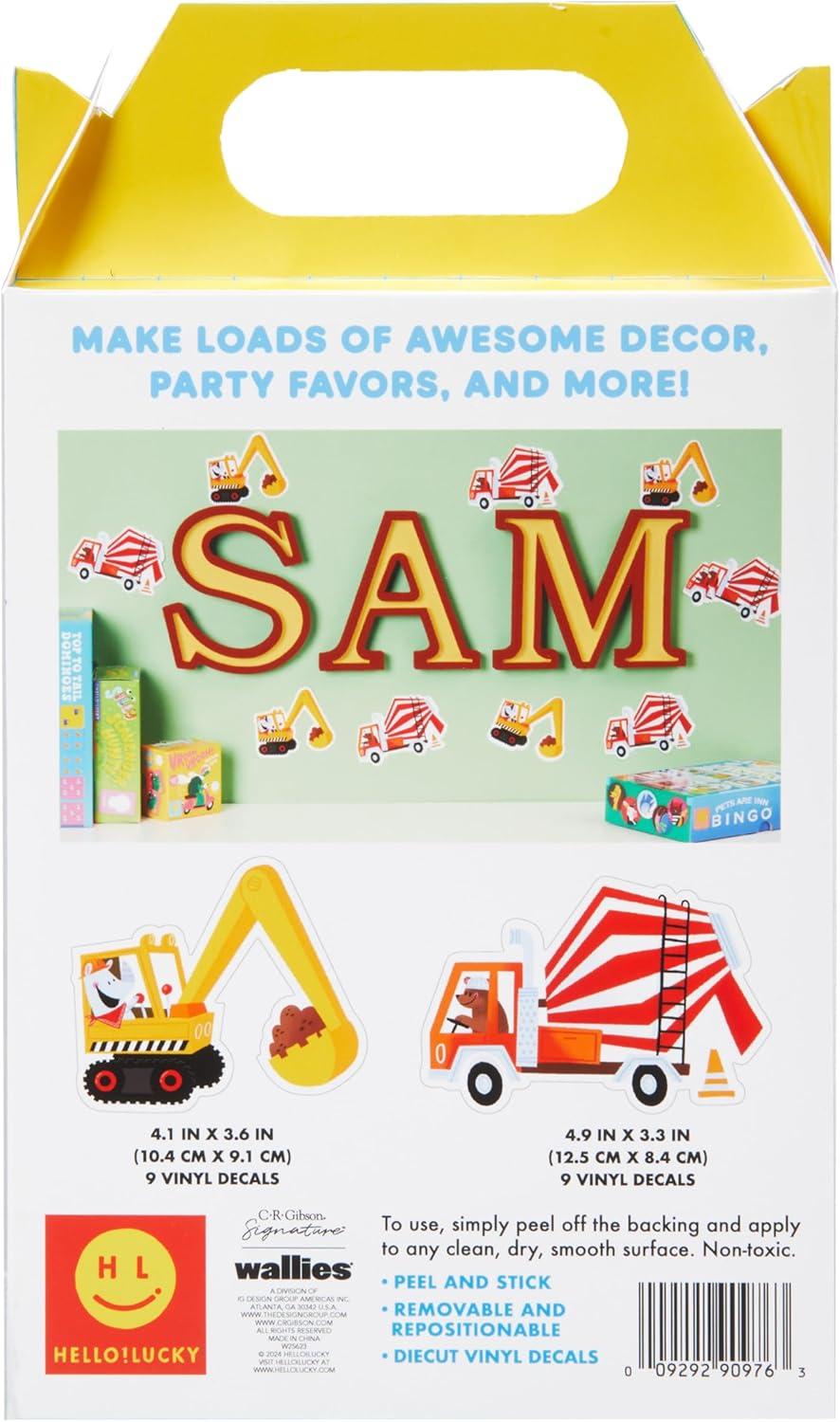 image:imageCR Gibson Kids Wall Decor  Colorful Playroom and Bedroom Peel and Stick Vinyl Decal Stickers for Toddlers amp Preschoolers 18 Pieces Bananas for YouCar