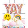 image:imageC R Gibson CCT25410 Kailo Chic Yay Acrylic Cake Topper 5 x 475 Multicolor