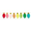 image:imageC R Gibson DAFG25047 Kailo Chic Acrylic Daisy Flower Garland 5 Feet Long MulticolorHoliday Lights