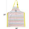 image:imageCR Gibson Aprons for Kids 100 Cotton Canvas Apron for Cooking and Playing 20 x 25 Little Chef in Training