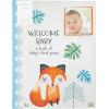 image:imageCR Gibson Blooming Beginnings First 5 Years Gender Neutral Baby Memory Book 875 W x 113 L with 48 Guided Pages MulticolorForest Friends