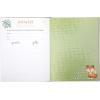 image:imageCR Gibson Blooming Beginnings First 5 Years Gender Neutral Baby Memory Book 875 W x 113 L with 48 Guided Pages MulticolorForest Friends
