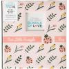 image:imageCR Gibson Blooming Beginnings First 5 Years Gender Neutral Baby Memory Book 875 W x 113 L with 48 Guided Pages MulticolorLittle Snuggle Bug