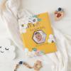 image:imageCR Gibson Blooming Beginnings First 5 Years Gender Neutral Baby Memory Book 875 W x 113 L with 48 Guided Pages MulticolorSweet as Can Bee