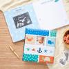 image:imageCR Gibson Blooming Beginnings First 5 Years Gender Neutral Baby Memory Book 875 W x 113 L with 48 Guided Pages MulticolorWorld is Your Oyster