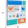 image:imageCR Gibson Blooming Beginnings First 5 Years Gender Neutral Baby Memory Book 875 W x 113 L with 48 Guided Pages MulticolorWorld is Your Oyster