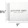 image:imageCR Gibson Blooming Beginnings Gender Neutral Baby Photo Album Book Holds 64 Photos 85 x 9 MulticolorLittle Moon