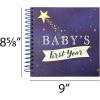 image:imageCR Gibson Blooming Beginnings Gender Neutral Baby Photo Album Book Holds 64 Photos 85 x 9 MulticolorStarry Dreams
