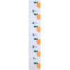 image:imageCR Gibson Blooming Beginnings Vinyl Baby Growth Chart for Walls 8 x 72 MulticolorLittle Darling