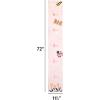image:imageCR Gibson Blooming Beginnings Vinyl Baby Growth Chart for Walls 8 x 72 MulticolorLittle Snuggle Bug