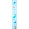image:imageCR Gibson Blooming Beginnings Vinyl Baby Growth Chart for Walls 8 x 72 MulticolorWorld is Your Oyster