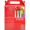 image:imageCR Gibson CBGL25535 Love is Love Balloon Garland Arch Kit 16 Foot Arch 325 Foot Rainbow Fringe 3 Rainbow Mylar Heart Balloons and More Over 60 PiecesLove is Love