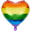 image:imageCR Gibson CBGL25535 Love is Love Balloon Garland Arch Kit 16 Foot Arch 325 Foot Rainbow Fringe 3 Rainbow Mylar Heart Balloons and More Over 60 PiecesLove is Love