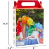 image:imageCR Gibson CBGL25535 Love is Love Balloon Garland Arch Kit 16 Foot Arch 325 Foot Rainbow Fringe 3 Rainbow Mylar Heart Balloons and More Over 60 PiecesLove is Love