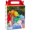 image:imageCR Gibson CBGL25535 Love is Love Balloon Garland Arch Kit 16 Foot Arch 325 Foot Rainbow Fringe 3 Rainbow Mylar Heart Balloons and More Over 60 PiecesLove is Love