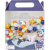 image:imageCR Gibson CBGL25535 Love is Love Balloon Garland Arch Kit 16 Foot Arch 325 Foot Rainbow Fringe 3 Rainbow Mylar Heart Balloons and More Over 60 PiecesOut of this World