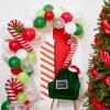 image:imageCR Gibson CBGM25325 Holiday Candy Cane Themed Celebration Balloon Garland Arch Kit 16 Foot Arch Multicolor over 60pcsCandy Cane