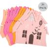 image:imageCR Gibson Haunted House Kailo Chic 3Ply Halloween Disposable Paper Cocktail Napkins 5 x 5 MulticolorHaunted House