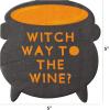 image:imageCR Gibson Haunted House Kailo Chic 3Ply Halloween Disposable Paper Cocktail Napkins 5 x 5 MulticolorWitch Way
