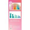 image:imageCR Gibson Kailo Chic Acrylic Bunny Spring and Easter Decorations Sizes Vary Teal and Blue 3 PiecesTeal  Blue