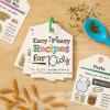 image:imageCR Gibson Kids Games  Little Chef Kitchen Activity Set for Toddlers and Preschoolers 2Piece Rolling Pin amp MatEasy Peasy Recipe Card Ring