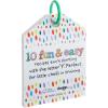 image:imageCR Gibson Kids Games  Little Chef Kitchen Activity Set for Toddlers and Preschoolers 2Piece Rolling Pin amp MatEasy Peasy Recipe Card Ring