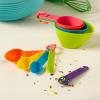 image:imageCR Gibson Kids Games  Little Chef Kitchen Activity Set for Toddlers and Preschoolers 2Piece Rolling Pin amp MatMeasuring Spoons