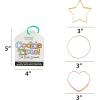 image:imageCR Gibson Kids Games  Little Chef Kitchen Activity Set for Toddlers and Preschoolers 4Piece Set Cookie Time Decorating SetCookie Cutters
