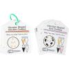 image:imageCR Gibson Kids Games  Little Chef Kitchen Activity Set for Toddlers and Preschoolers 4Piece Set Cookie Time Decorating SetCookie Cutters