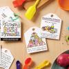 image:imageCR Gibson Kids Games  Little Chef Kitchen Activity Set for Toddlers and Preschoolers 4Piece Set Cookie Time Decorating SetRecipe Cards