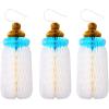 image:imageCR Gibson Pink Baby Bottle Honeycomb Set2  Decorative Baby Shower Honeycomb Dcor Nursery Party DecorBlue