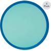 image:imageCR Gibson TW1225056 Kailo Chic Disposable Paper Dinner Plate Set for Parties 105 Diameter Lavender and Orange 8pcsBlue
