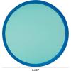 image:imageCR Gibson TW1225056 Kailo Chic Disposable Paper Dinner Plate Set for Parties 105 Diameter Lavender and Orange 8pcsBlue