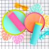 image:imageCR Gibson TW1225056 Kailo Chic Disposable Paper Dinner Plate Set for Parties 105 Diameter Lavender and Orange 8pcsTeal  Green