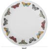 image:imageCR Gibson TW1225236 Portmeirion Botanical Garden Disposable Paper Dinner Plate Set for Parties 105 Diameter Multicolor 8pcsBotanical Garden
