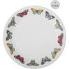 image:imageCR Gibson TW1225236 Portmeirion Botanical Garden Disposable Paper Dinner Plate Set for Parties 105 Diameter Multicolor 8pcsBotanical Garden