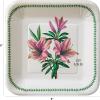 image:imageCR Gibson TW1225236 Portmeirion Botanical Garden Disposable Paper Dinner Plate Set for Parties 105 Diameter Multicolor 8pcsSpode Garden