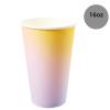 image:imageCR Gibson TWCS25329 Kailo Chic Disposable Paper Cups with Straws for Parties 16 fl Oz Ombre 8pcs