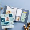 image:imageCarters B014074 Blue Nautical First 5 Years Loose Leaf Baby Memory Book for Boys 64 PagesLoose Leaf Memory Book