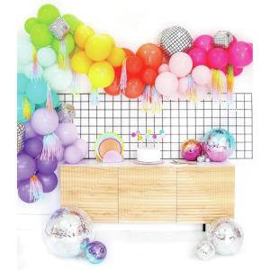 image:imageC R Gibson DAFG25047 Kailo Chic Acrylic Daisy Flower Garland 5 Feet Long MulticolorDisco Ball