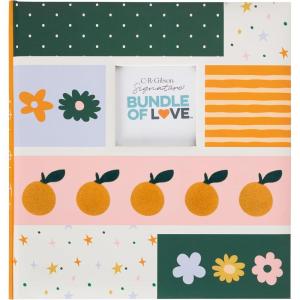image:imageCR Gibson Blooming Beginnings First 5 Years Gender Neutral Baby Memory Book 875 W x 113 L with 48 Guided Pages MulticolorLittle Darling