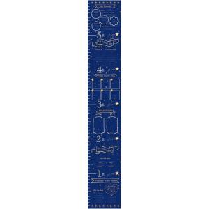 image:imageCR Gibson Blooming Beginnings Vinyl Baby Growth Chart for Walls 8 x 72 MulticolorStarry Dreams