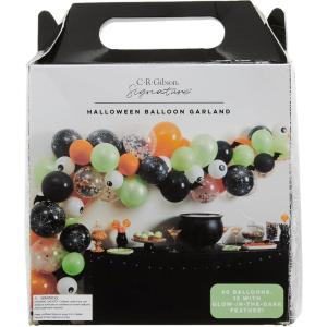 image:imageCR Gibson CBGM25325 Holiday Candy Cane Themed Celebration Balloon Garland Arch Kit 16 Foot Arch Multicolor over 60pcsHalloween