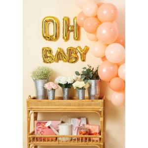 image:imageCR Gibson CBGS25640 Oh Baby Mini Balloon Garland Kit Party Decorations Sizes Vary Multicolor 36 PiecesOh Baby Mini