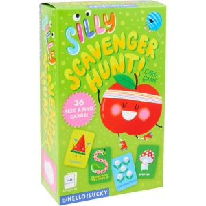 image:imageCR Gibson Card Games for Kids  Family Favorite Colorful Game Cards 48Count Yummy RummySilly Scavenger Hunt