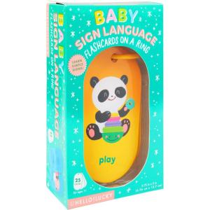 image:imageCR Gibson Flash Cards for Babies and Toddlers  Early Learning Fun Card Set with Ring 20Count Amazing Animals ABCSign Language