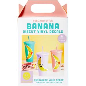 image:imageCR Gibson Kids Wall Decor  Colorful Playroom and Bedroom Peel and Stick Vinyl Decal Stickers for Toddlers amp Preschoolers 18 Pieces Bananas for YouBananas