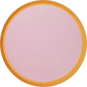 image:imageCR Gibson TW1225056 Kailo Chic Disposable Paper Dinner Plate Set for Parties 105 Diameter Lavender and Orange 8pcsLavender  Orange