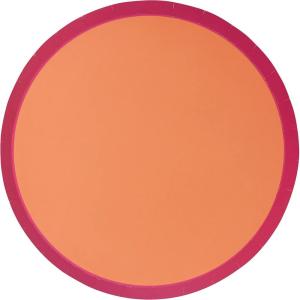 image:imageCR Gibson TW1225056 Kailo Chic Disposable Paper Dinner Plate Set for Parties 105 Diameter Lavender and Orange 8pcsPink  Coral