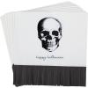 image:imageCR Gibson Assorted Beverage Napkin Apothecary Halloween  DieCut Fringe Border Black Foil Accents 20Count 5